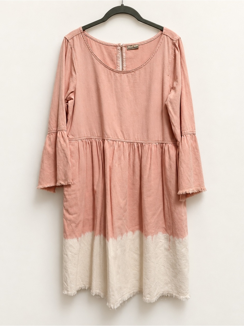 Anthropologie Holding Horses Lilibet Dip Dye Cotton Dress